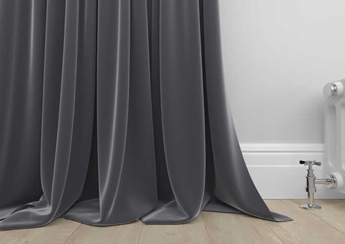 Luxe Velvet, Steel - Made to Measure Curtains - Image 6